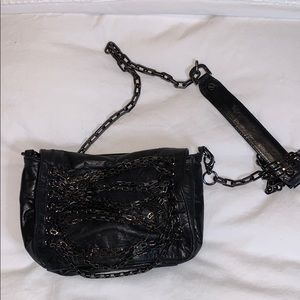 Tory Burch Gun Metal Bag